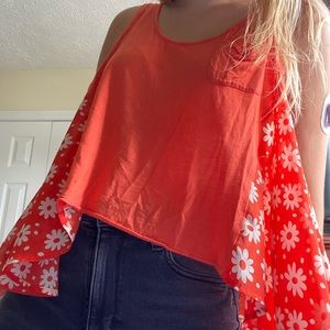 altard state sleeveless flowy shirt